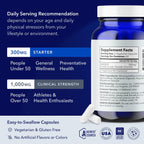 TRU NIAGEN Suplemento de NAD+, 60 cápsulas de 300 mg - Nicotinamida Ribósido