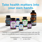 Twinlab Daily One Cápsulas Sin Hierro - Suplemento Nutricional con Zinc, Vitaminas B, Magnesio y Más - 60 Cápsulas - Pack de 2