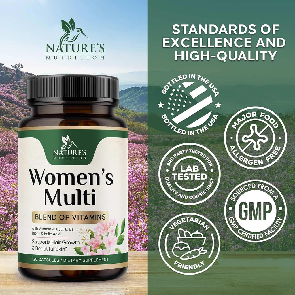 Multivitamínico Completo para Mujeres - 120 Cápsulas