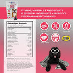 Vital Planet - Vital Dog Multivitamínico para la Salud Diaria con Vitaminas, Minerales y Antioxidantes - 30 Golosinas Blandas Sabor a Bacon