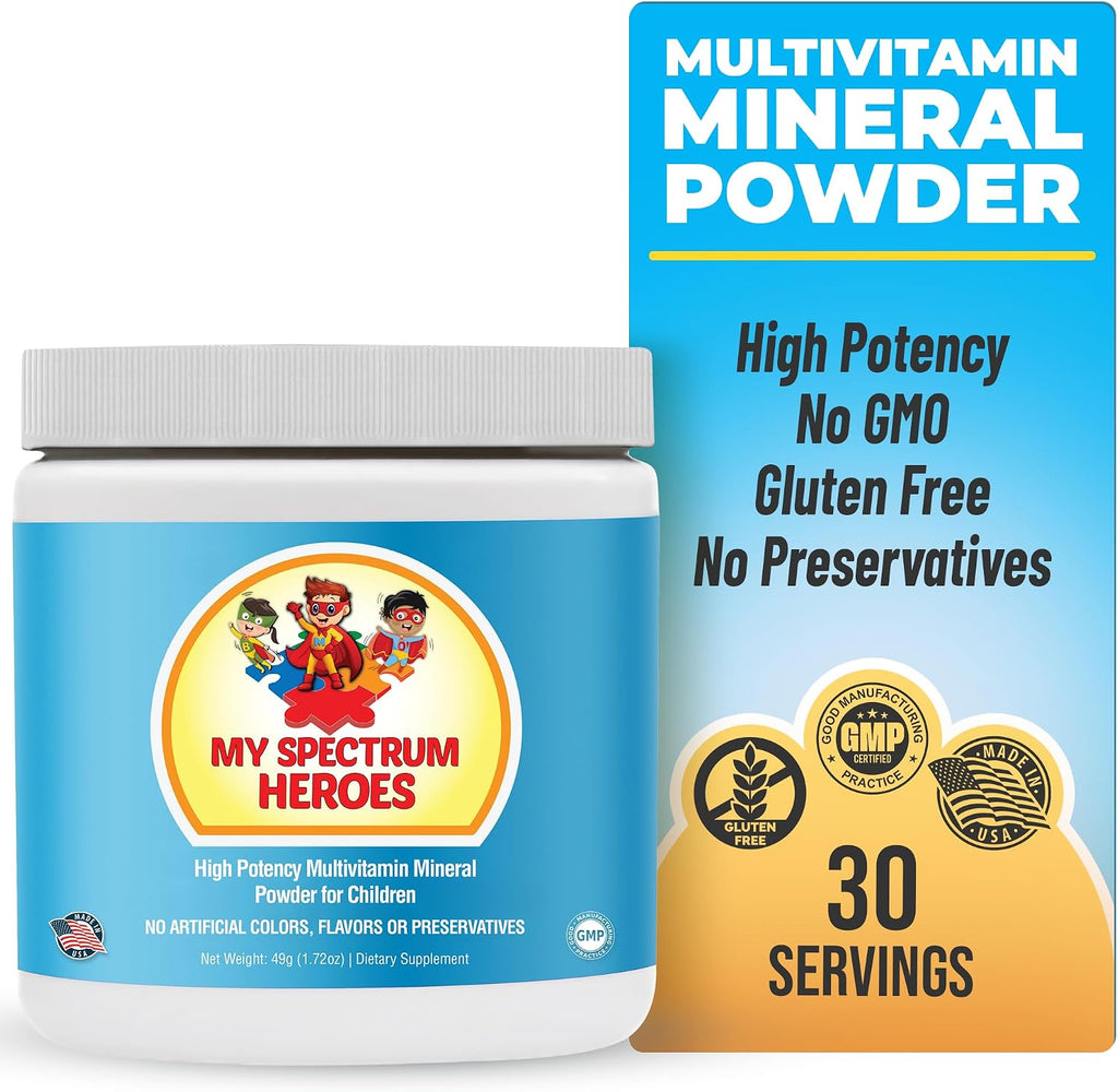 My Spectrum Heroes Multivitamínico en Polvo para Niños - 30 Porciones