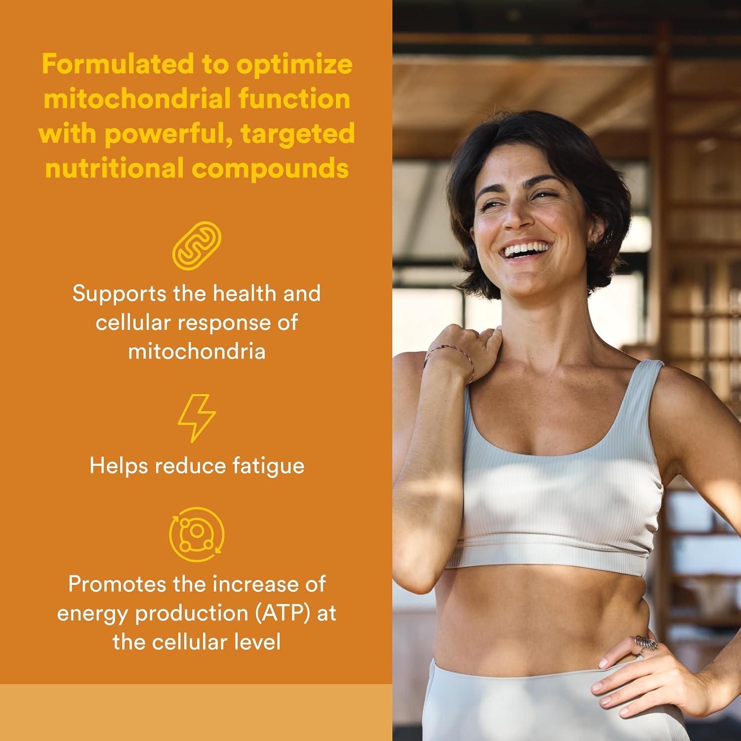 Natural Factors RegenerLife Powder - Mezcla para bebida de apoyo a la energía celular - Sabor tropical - 81 g