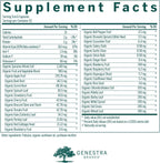 Genestra Brands Phyto Greens Cápsulas - Complemento Multivitamínico con Espirulina, Clorella y Aceite de Orégano - 180 Cápsulas