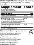 Dr. Sinatra's Advanced Cholesterol Solutions - Suplemento para la Salud del Corazón con Bergamota Cítrica, 30 Cápsulas