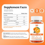 VITA GLOBE Vitamina C 250 mg Gummies con Colágeno - 60 Unidades