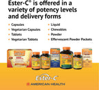 Ester-Vitamina C con Bioflavonoides Cítricos - 1000 mg, 180 comprimidos veganos