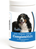 Healthy Breeds Multivitamínico Completo para Perros - Masticables Blandos 90 Unidades