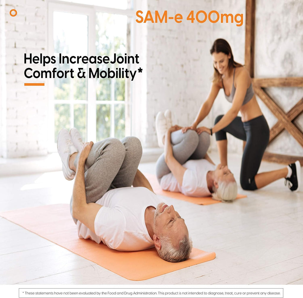 Doctor's Best SAM-e 400 mg, 60 Comprimidos Entéricos Veganos
