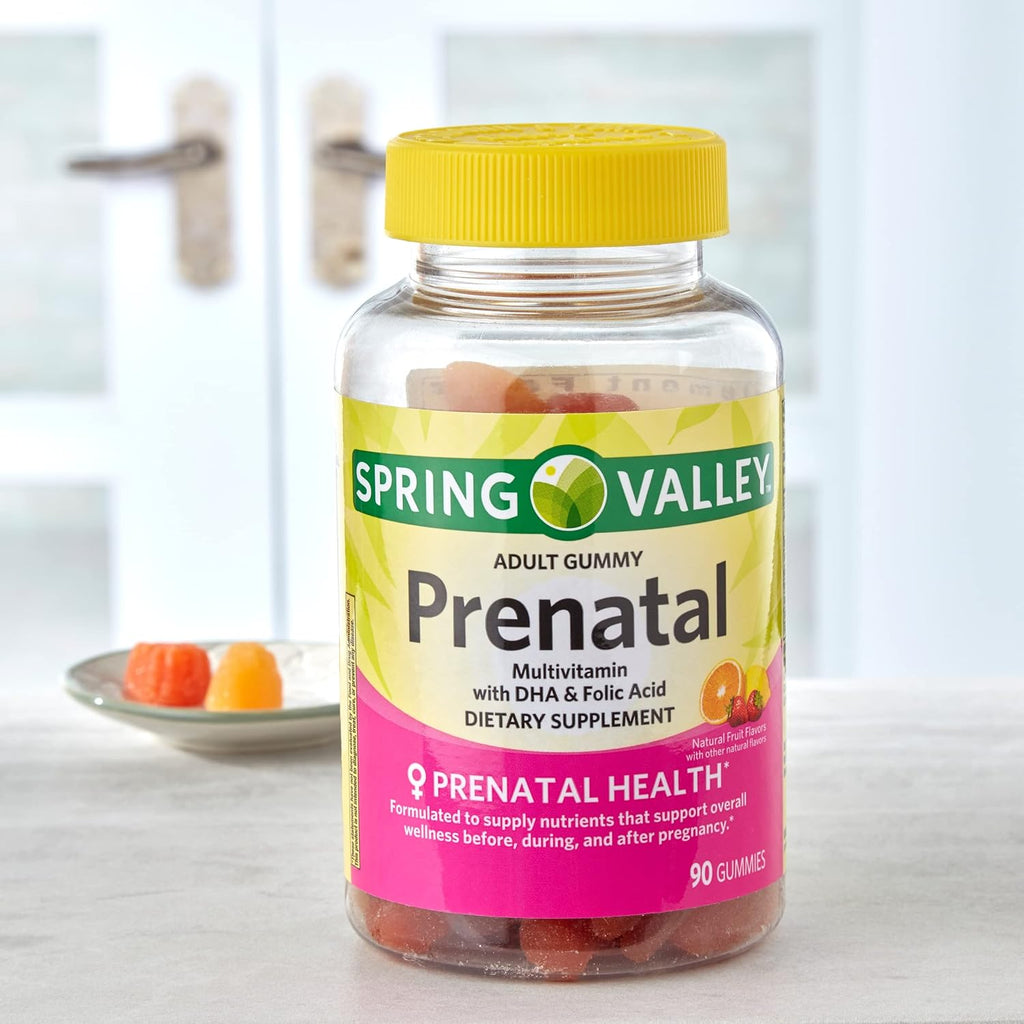Spring Valley Gominolas Multivitamínicas Prenatales, 90 unidades