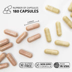 N1N Premium Super Fruits & Veggies - 180 Cápsulas - Superalimento de Frutas y Verduras con Aloe Vera