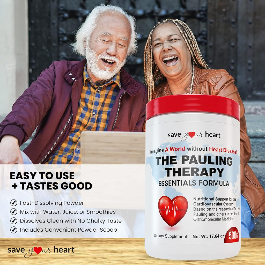 SAVE YOUR HEART Pauling Therapy Essentials Formula - Complemento en Polvo para la Salud del Corazón