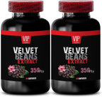 VIP VITAMINS Extracto de Mucuna Pruriens (Velvet Bean) - 120 Cápsulas