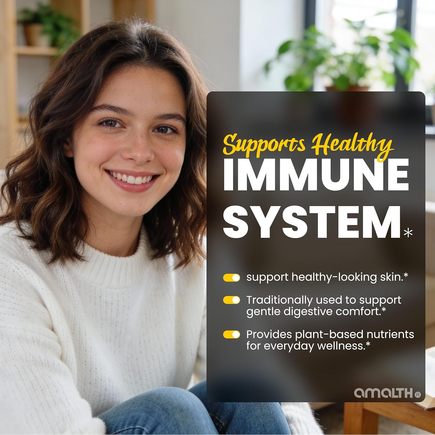 AMALTH Extracto de Albaricoque 25:1 - 120 Cápsulas Veganas (500mg por cápsula)