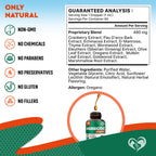 Beloved Pets Suplemento Herbal Natural para Perros y Gatos - Apoyo Urinario, Respiratorio e Inmunológico