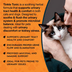 Animal Essentials Tinkle Tonic - Apoyo Urinario para Perros y Gatos, 1 fl oz