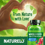 NATURELO Multivitamínico Integral para Hombres 50+ - 240 Cápsulas Vegetales