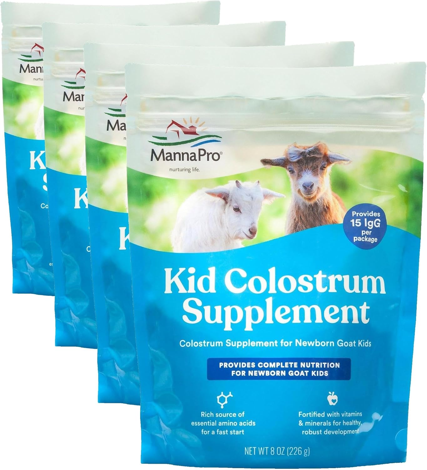 Manna Pro - Suplemento de Calostro para Cabritos, 8 Onzas