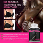 BreastLarger – Fórmula de realce natural con colágeno, ácido hialurónico y biotina