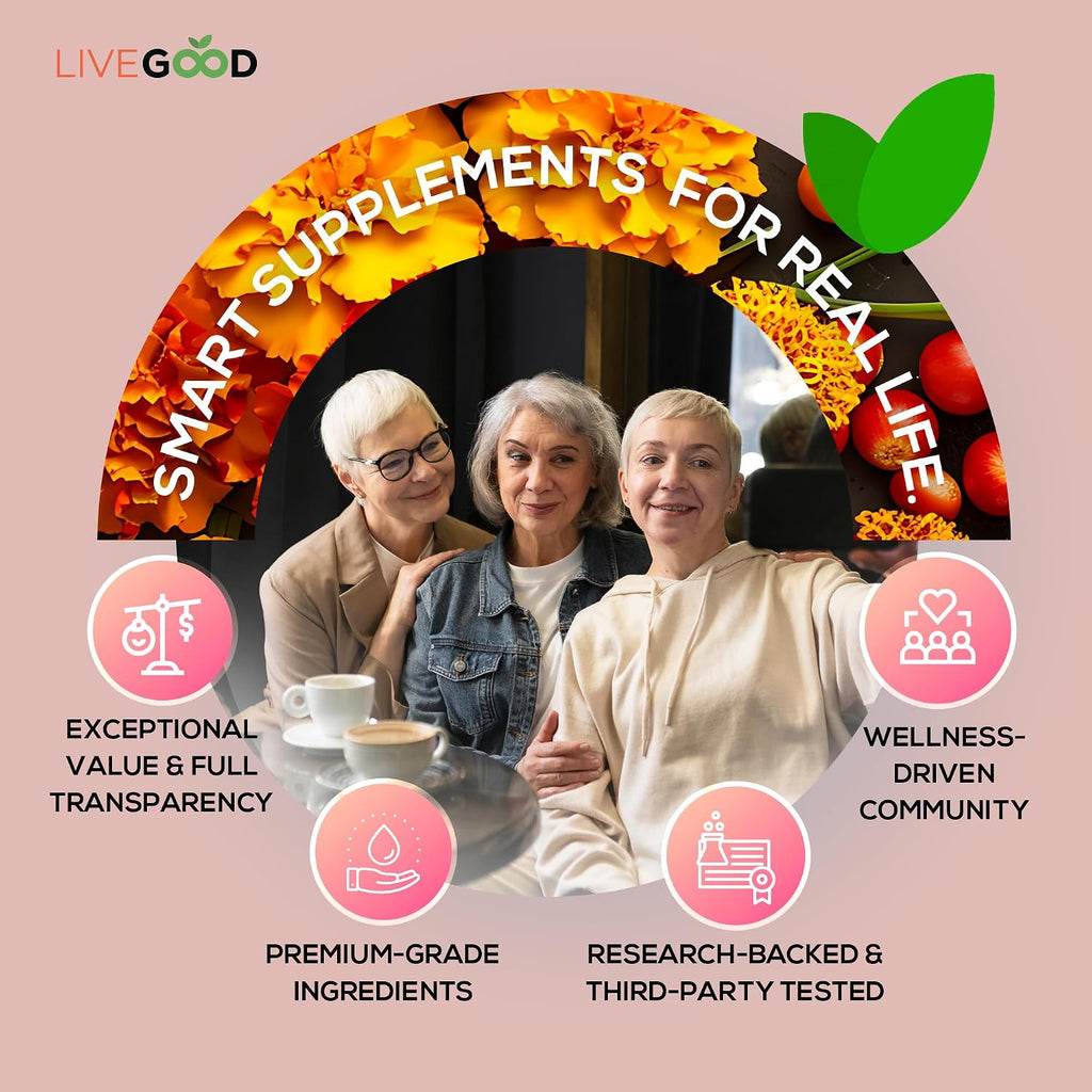 LIVEGOOD Bio-Active Complete Multivitamínico para Mujeres con Hierro