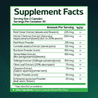 Lymph Savior Suplemento de Apoyo Linfático a Base de Plantas - Trébol Rojo, Castaño de Indias y Bardana - No-GMO, Hecho en EE.UU. - 30 Días