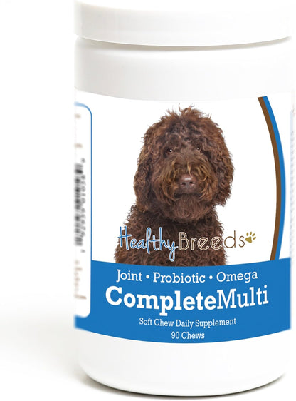 Healthy Breeds Labradoodle All in One Multivitamin Soft Chew 90 Count – Image 1