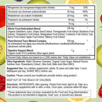 Go Healthy Complete Liquid Multivitamin | Vegan | 32 Doses | Mango and Peach Flavor