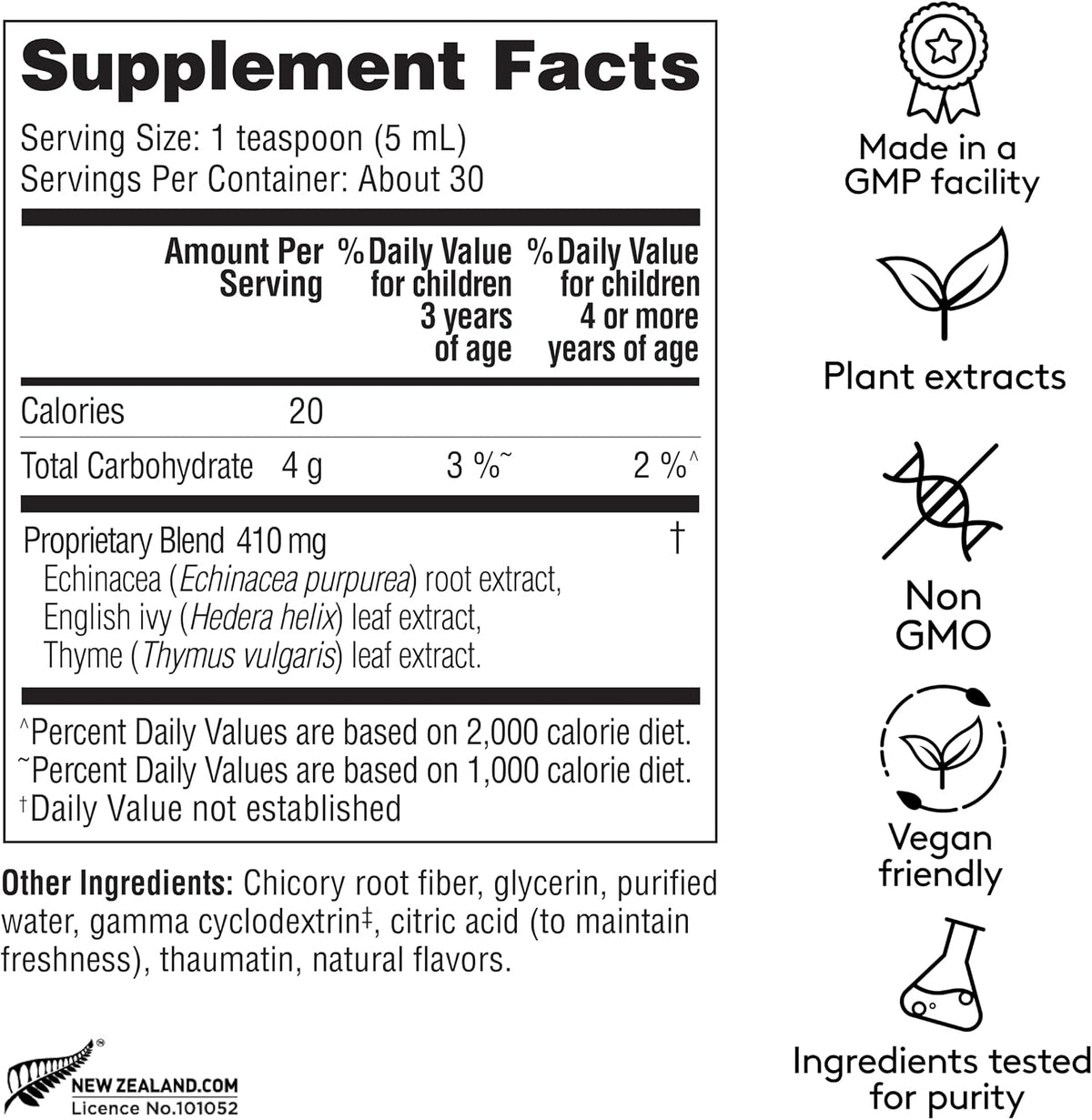 Harker Herbals Jarabe Infantil de Apoyo Pulmonar - 150 ml (30 Dosis) – Image 3