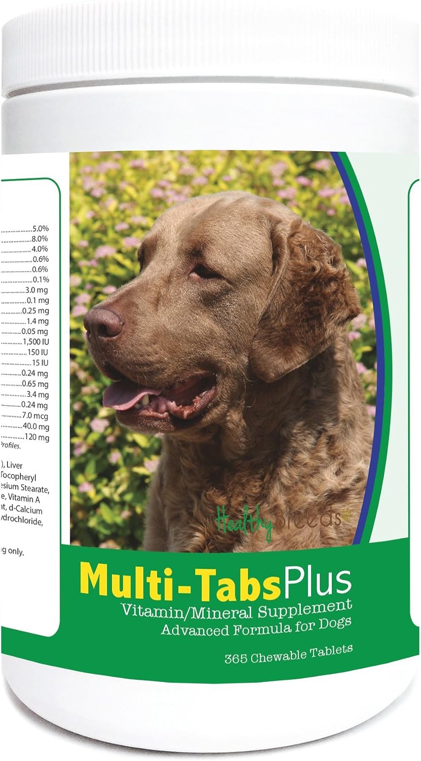 Healthy Breeds Multi-Tabs Plus Comprimidos Masticables para Perros - 365 unidades