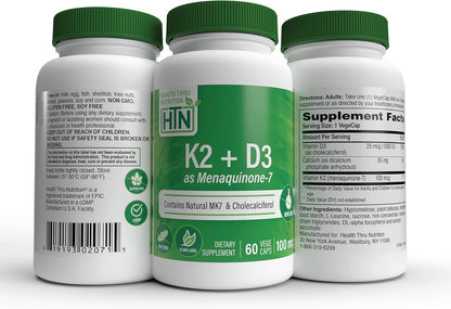 Advanced K2 (MenaQ7) 100mcg con Vitamina D3 – Forma de la vitamina K2: La MK-7 es preferible por su mayor – Image 5
