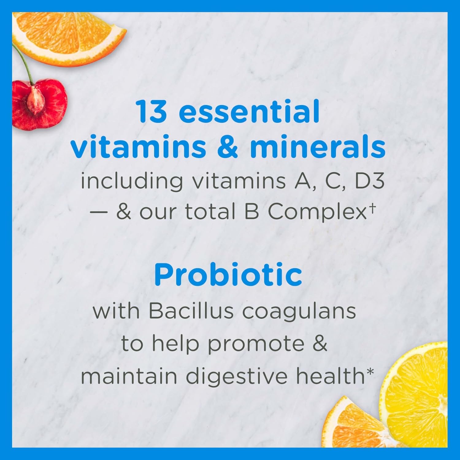 Zarbee's Multivitamínico Infantil + Probióticos en Gominolas - 70 unidades