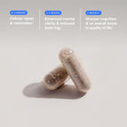 BodyBio Calm - Fórmula Natural contra el Estrés con Rhodiola y Glicina - 60 Cápsulas