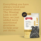 The Missing Link Skin & Coat + Probiotics 454g - Suplemento en polvo para perros