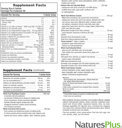 NaturesPlus Ultra Source of Life – Enzimas digestivas : Facilitan la descomposición de los alimentos y mejoran la – Image 5