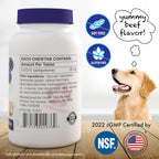 Health Thru Nutrition Dog-Vites CoQ10 para Perros, 60 Comprimidos Masticables Sabor Carne, 30mg