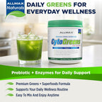ALLMAX CytoGreens Super Greens Powder - Acai Berry Green Tea (60 porciones)