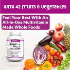 MiracleMulti Women Multivitamin - Multivitamínico para Mujeres con Probióticos y Biotina (60 comprimidos)