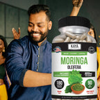 Kaya Naturals Extracto de Hoja de Moringa - Superfood Verde Completo - 180 Cápsulas Vegetales