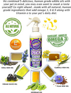 Duck Flavored Omega 3 Dog Food Topper with Human Grade Oils
