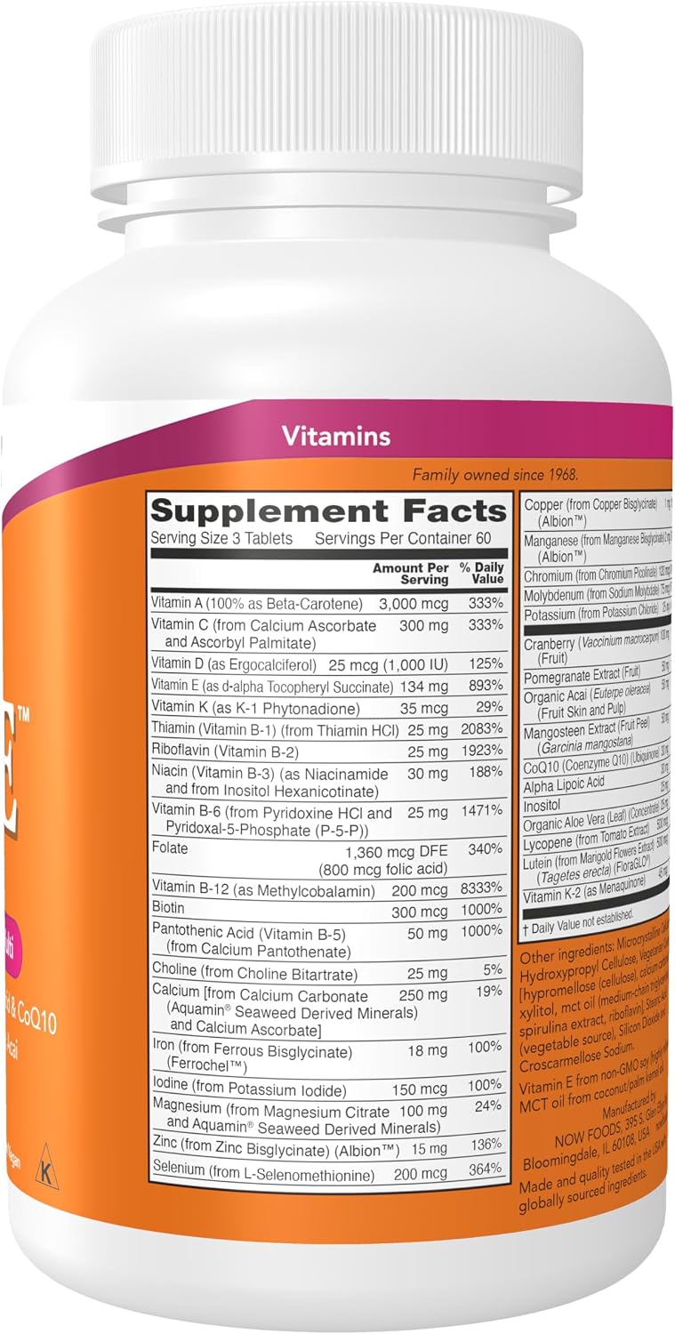 Eve™ Women's Multiple Vitamin with Cranberry, Alpha Lipoic Acid & CoQ10, plus Superfruits - 180 Tablets