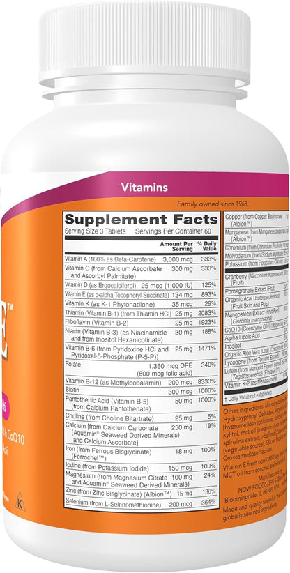 Eve™ Multivitamínico para Mujeres con – Antioxidantes potentes: El ácido alfa lipoico, la CoQ10 y las superfrutas – Image 2