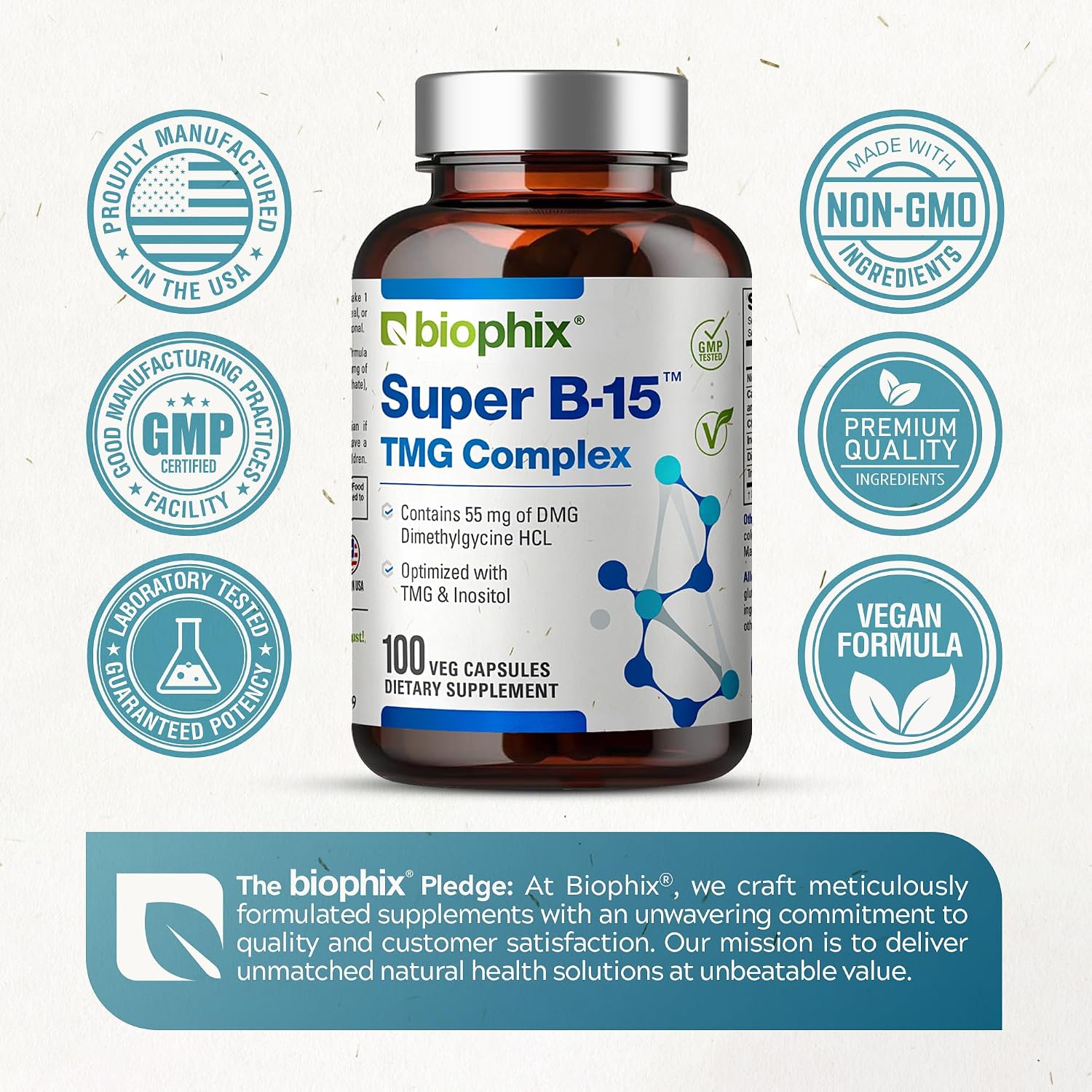 biophix Super B-15 100 Cápsulas Vegetales