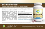 Priority One Vitamins B12 Rapid Shot 60 Comprimidos Masticables Nano - Metilcobalamina Vitamina B12