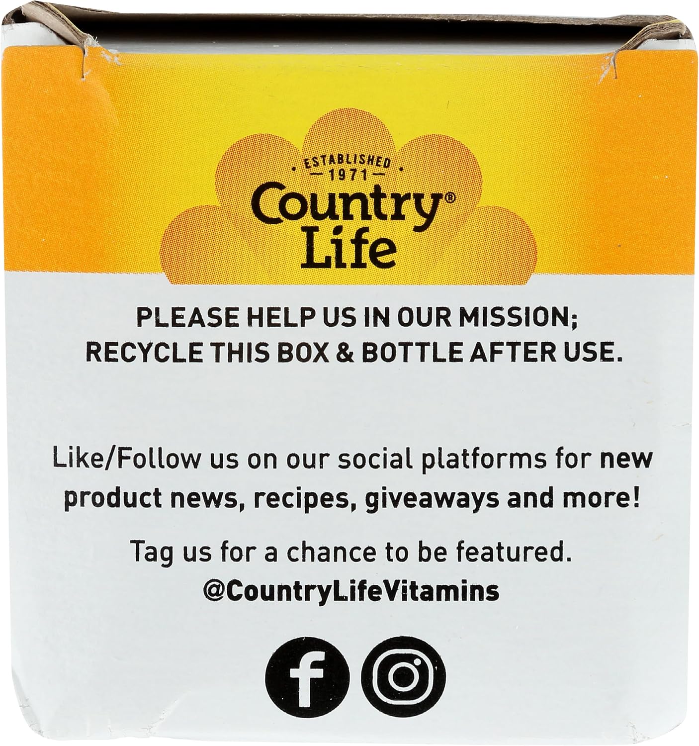 Country Life Vegan D3, 60 unidades