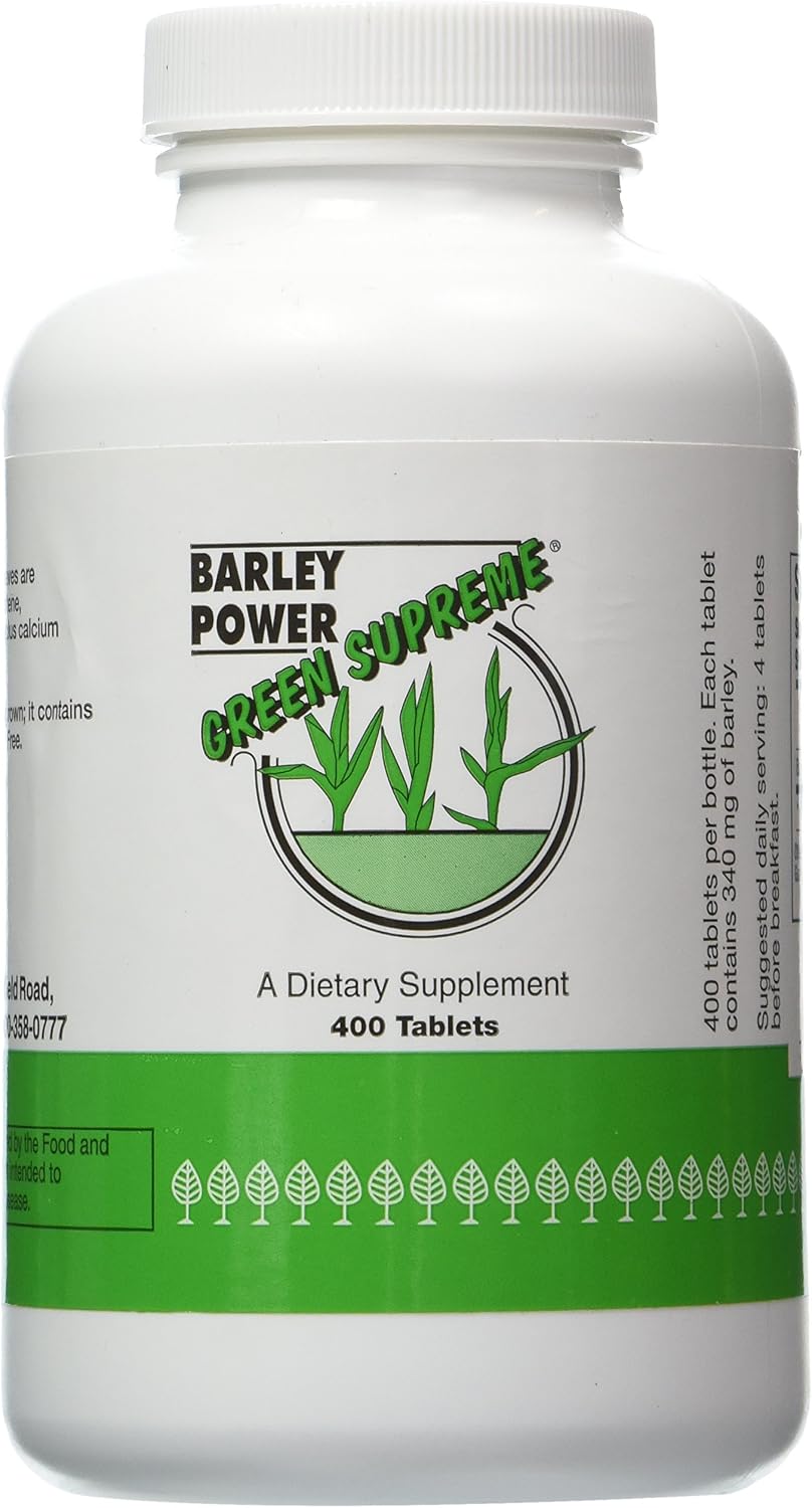 Green Supreme Barley Power 400 Comprimidos