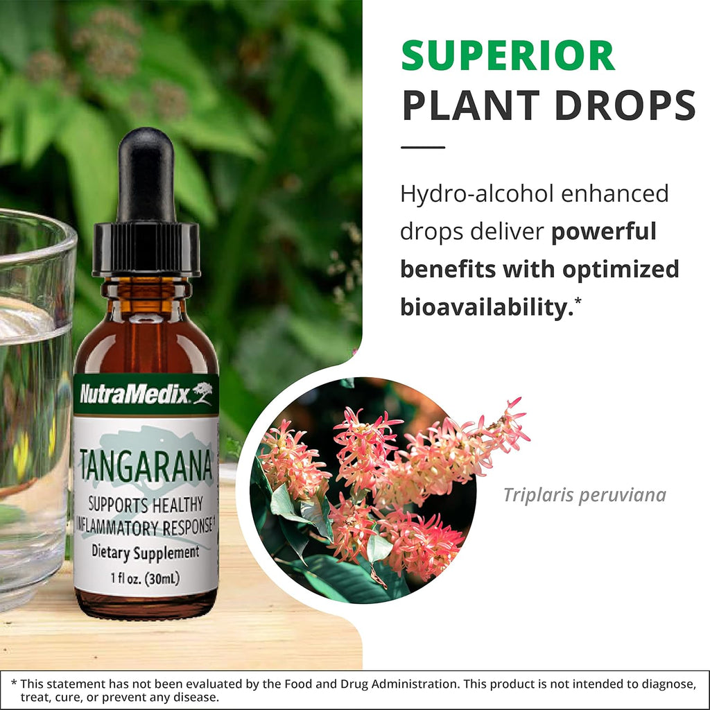 NutraMedix Tangarana Gotas - Extracto de Palo Santo (Triplaris peruviana) - 30 ml
