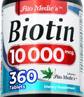 FITO MEDIC'S Lab Biotina 10000mcg - 360 Comprimidos