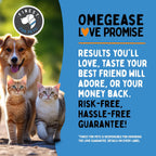 Aceite de Pescado Puro 100% para Perros y Gatos (1.545 mg de Omega 3 por Cucharadita) 237 ml