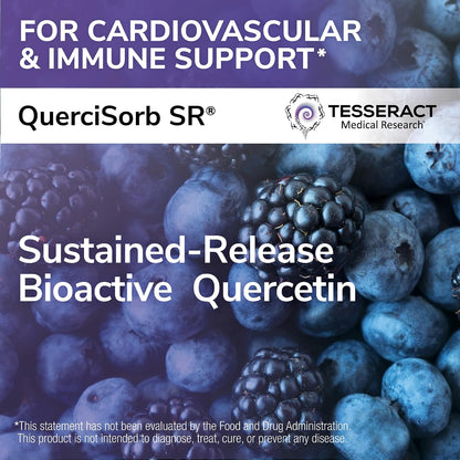 Tesseract Medical Research QuerciSorb SR - Suplemento de Quercetina 400 mg, Liberación Sostenida, 90 Días – Image 3