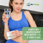High-Dosed 2000mg Vitamin C & L-Lysine Drink Mix Powder | Sabor Maracuyá y Lima | 210g