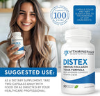Vitaminerals 117 Distex™ Soporte de Discos Espinales | Bromelina | Cúrcuma | Manganeso | 60 Cápsulas Veganas